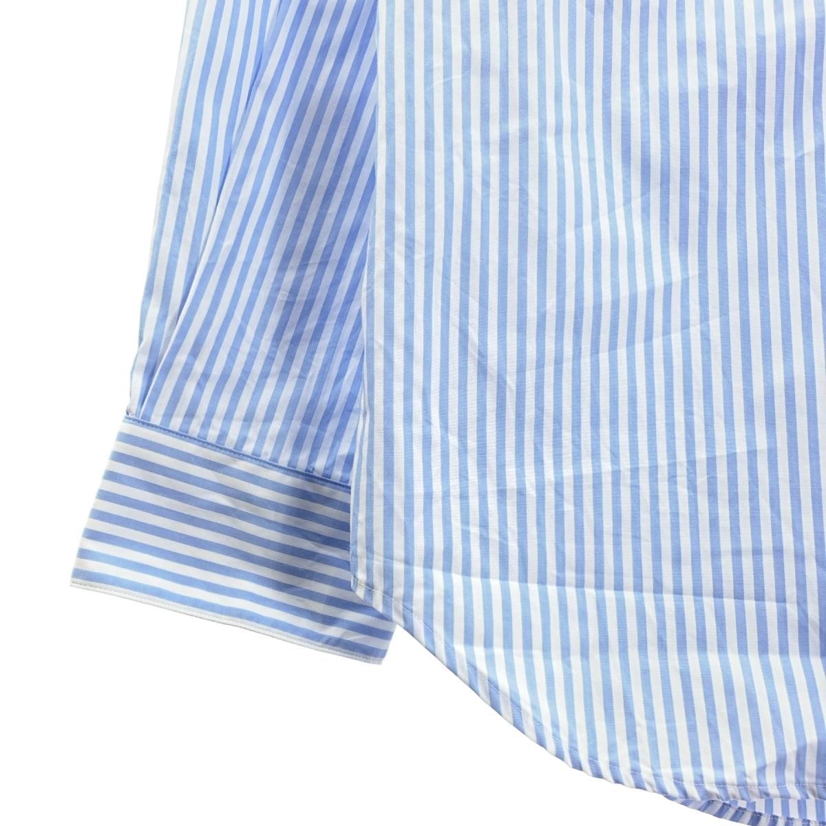 MADISON BLUE / 매디슨 블루 | BD SH B.STRIPE 스트라이프 셔츠 | 01 (S) | 라이트 블루 / 화이트 | 여성