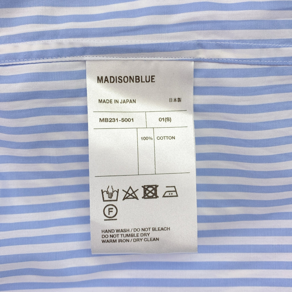 MADISON BLUE / マディソンブルー | B.D. SH B.STRIPE ストライプ シャツ | 01(S) | レディース