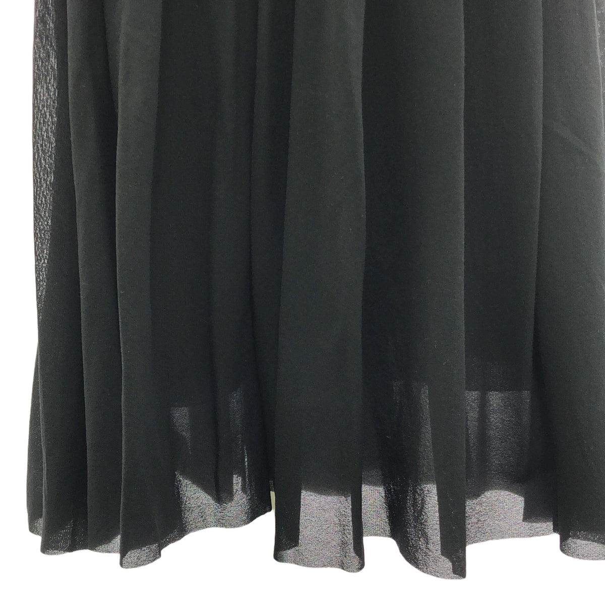 JIL SANDER | Sheer pleated skirt / lined | 34 | Women's