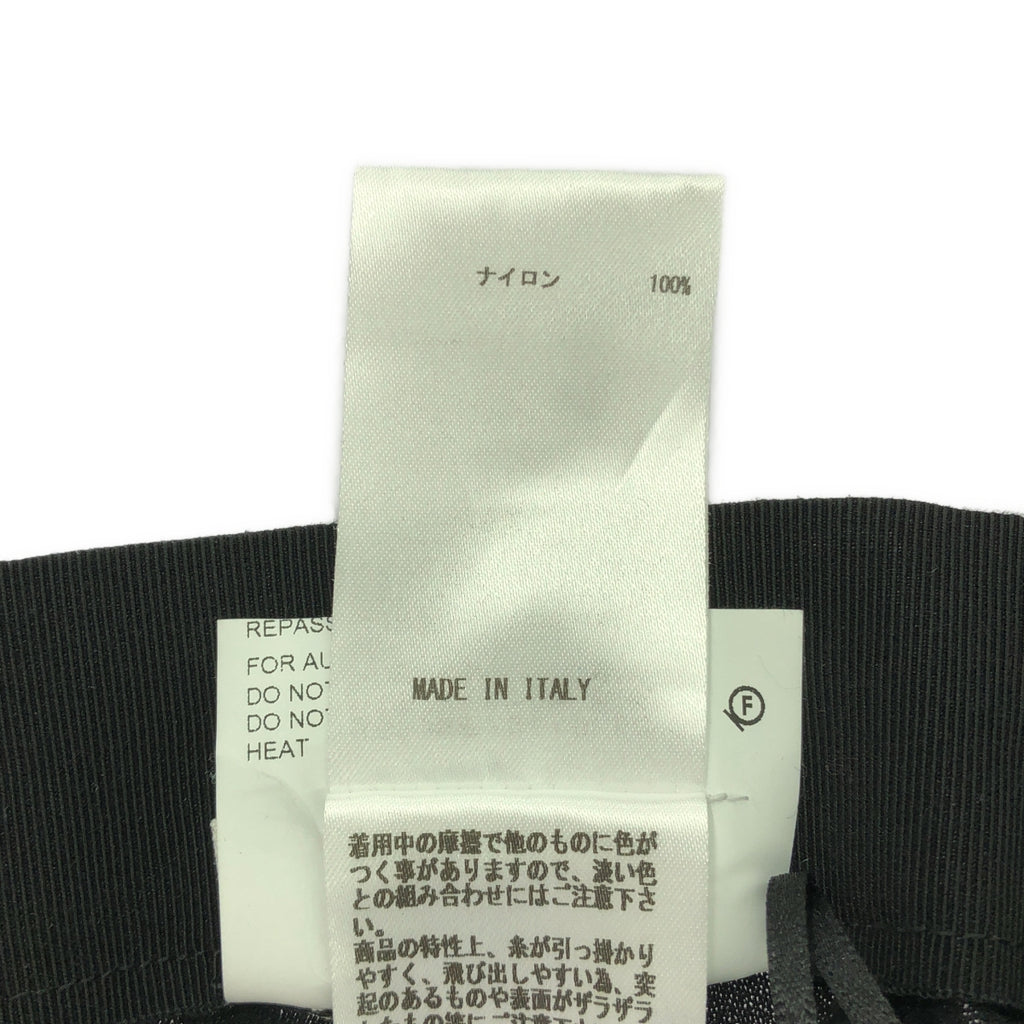 吉爾桑達 |透明百褶裙 |襯裡 |尺寸 34 |黑色 |女性的