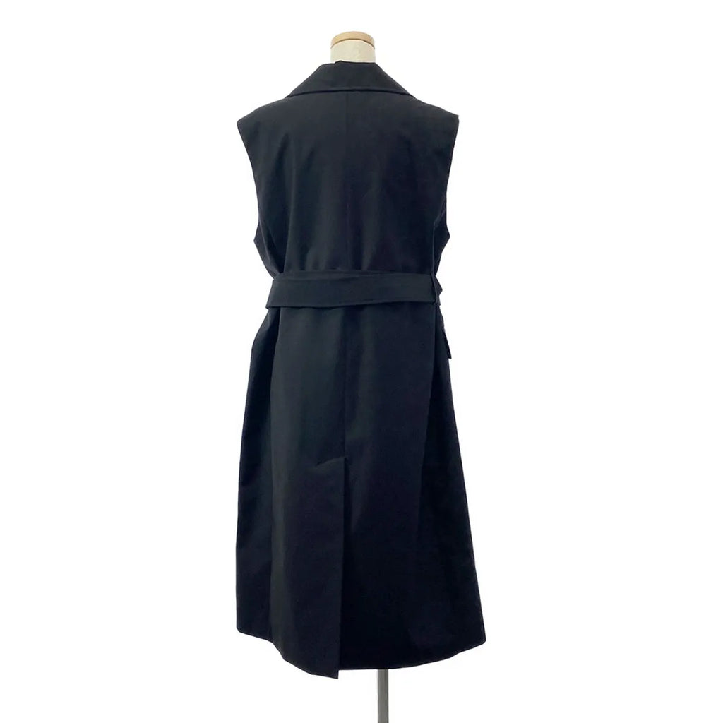 【美品】  MACKINTOSH / マッキントッシュ | ロロピアーナウール ジレコート | 6 | ブラック | レディース