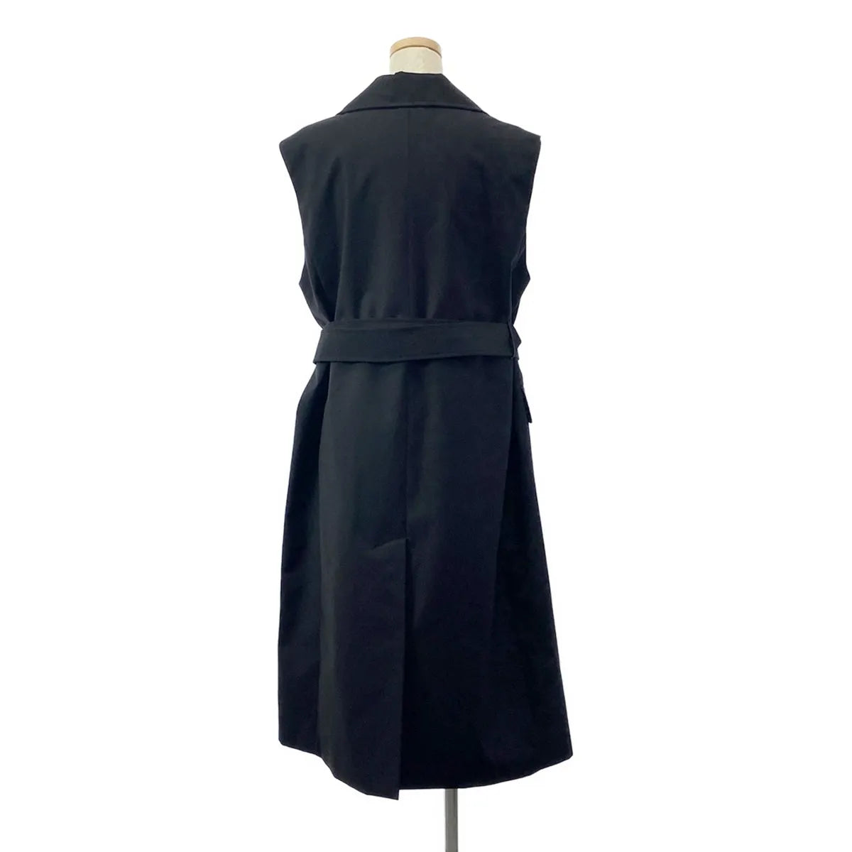 【美品】  MACKINTOSH / マッキントッシュ | ロロピアーナウール ジレコート | 6 | ブラック | レディース