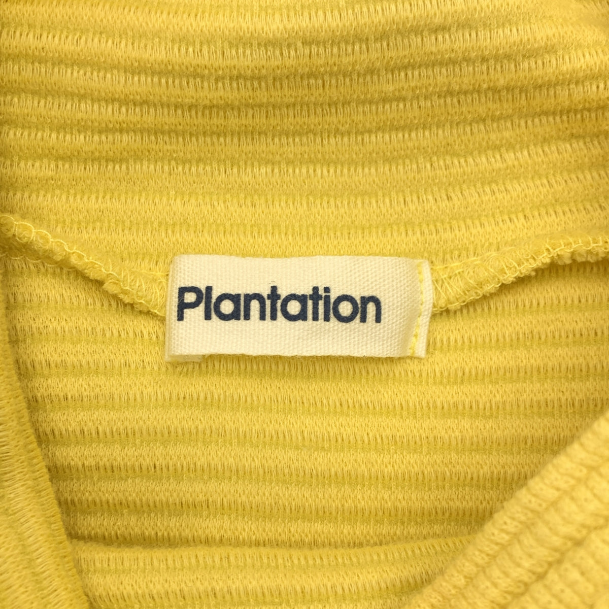 Plantation / プランテーション | 製品洗い ハイネック ロングスリーブ カットソー | M | レディース