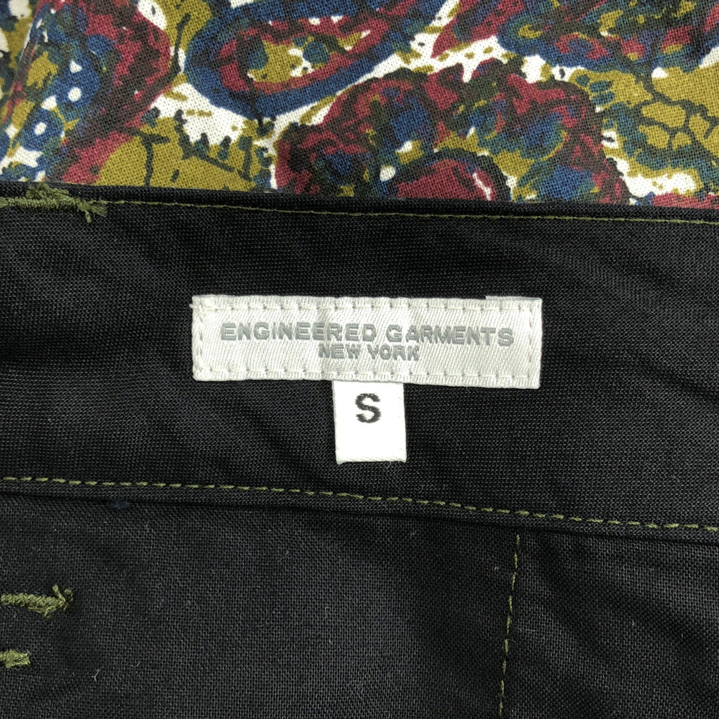 【新品】  Engineered Garments / エンジニアドガーメンツ | 2023SS | SUNSET SHORT COTTON BATIK バティック柄 サンセットショーツ | S | オリーブ | メンズ