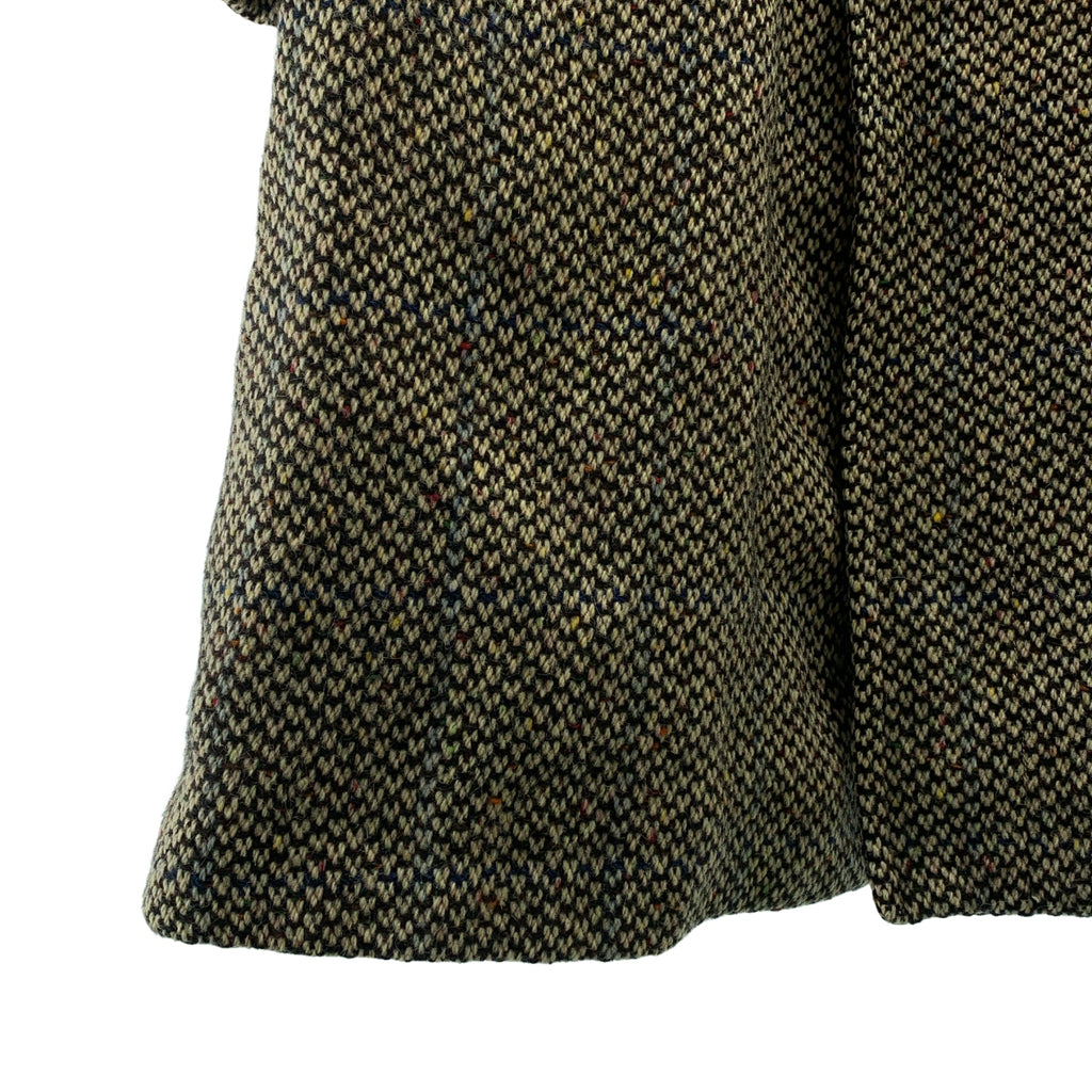 Burberrys / バーバリーズ | 1980s | van boven / irish tweed / ツイード バルマカーン コート / 総裏地 | 36 | ダークブラウン/ベージュ系 | メンズ