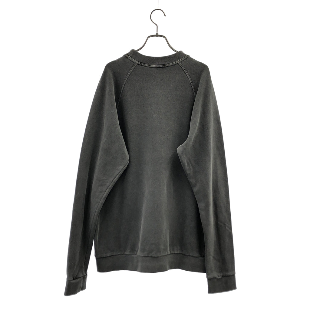 RAF SIMONS | 2004 秋冬系列 | WAVES 時期 EXILES 印花圓領衛衣 | 尺寸 46 | 男款