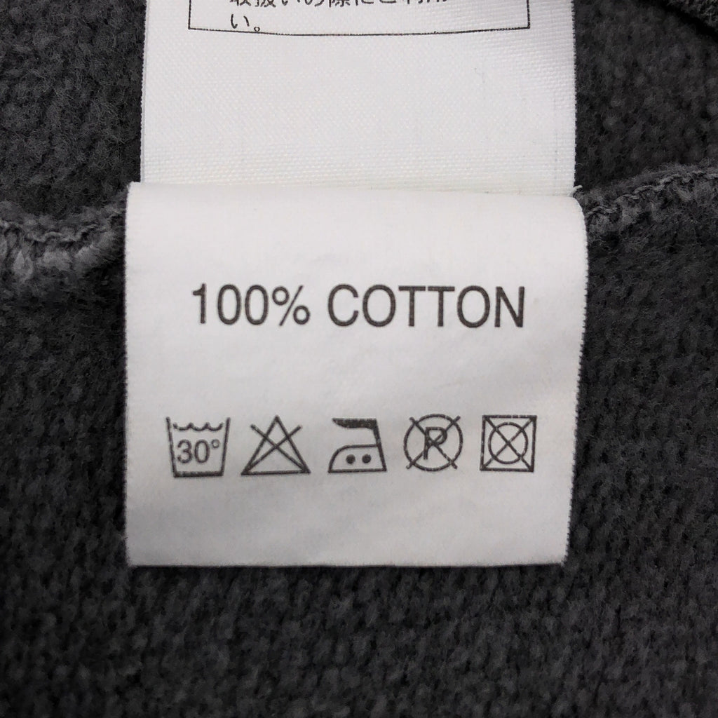 RAF SIMONS | 2004 秋冬系列 | WAVES 時期 EXILES 印花圓領衛衣 | 尺寸 46 | 男款