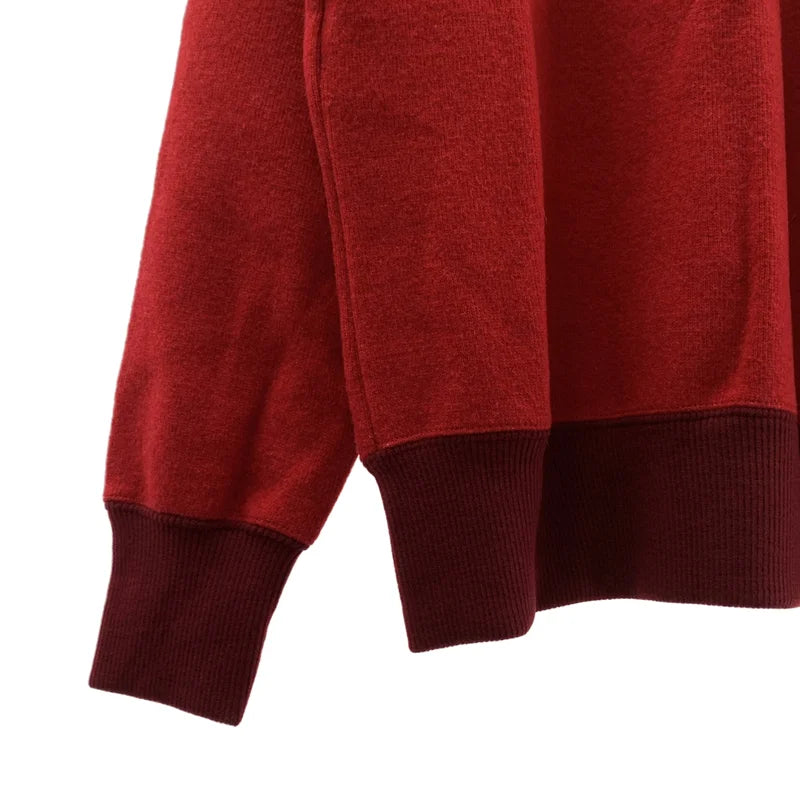 tao COMME des GARCONS / 타오 콤 데 가르송 | 2023AW | 울 바이 컬러 래글런 슬리브 니트 | S | 여성