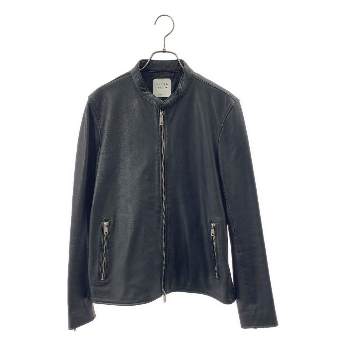 UNITED TOKYO / ユナイテッドトウキョウ | レザー シングルライダースジャケット | 2 | メンズ