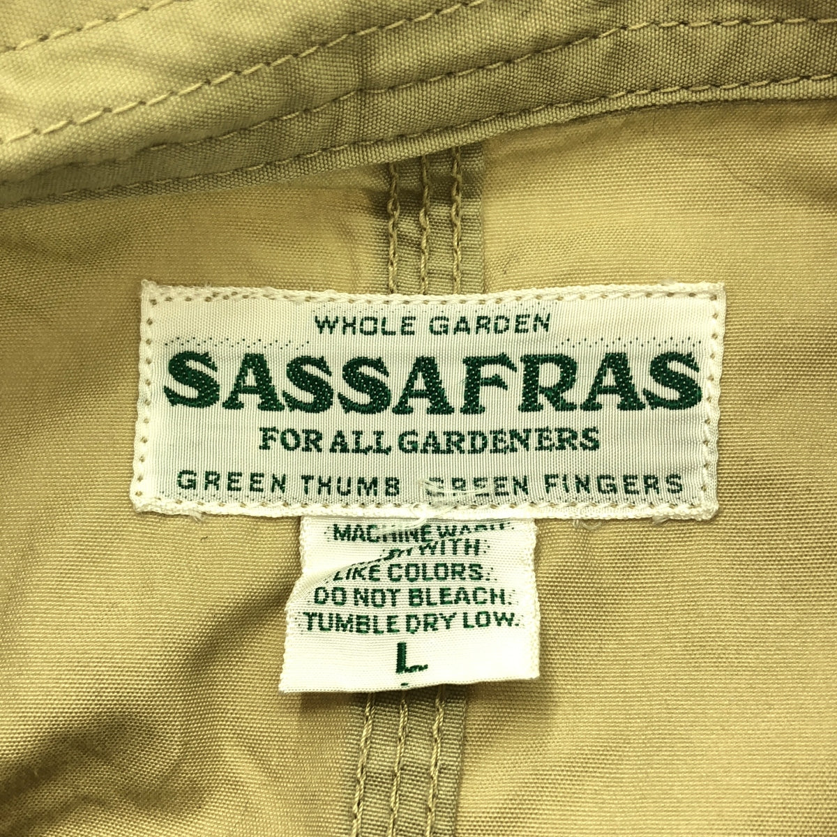 SASSAFRAS / ササフラス | fall leaf coat / チンストラップ