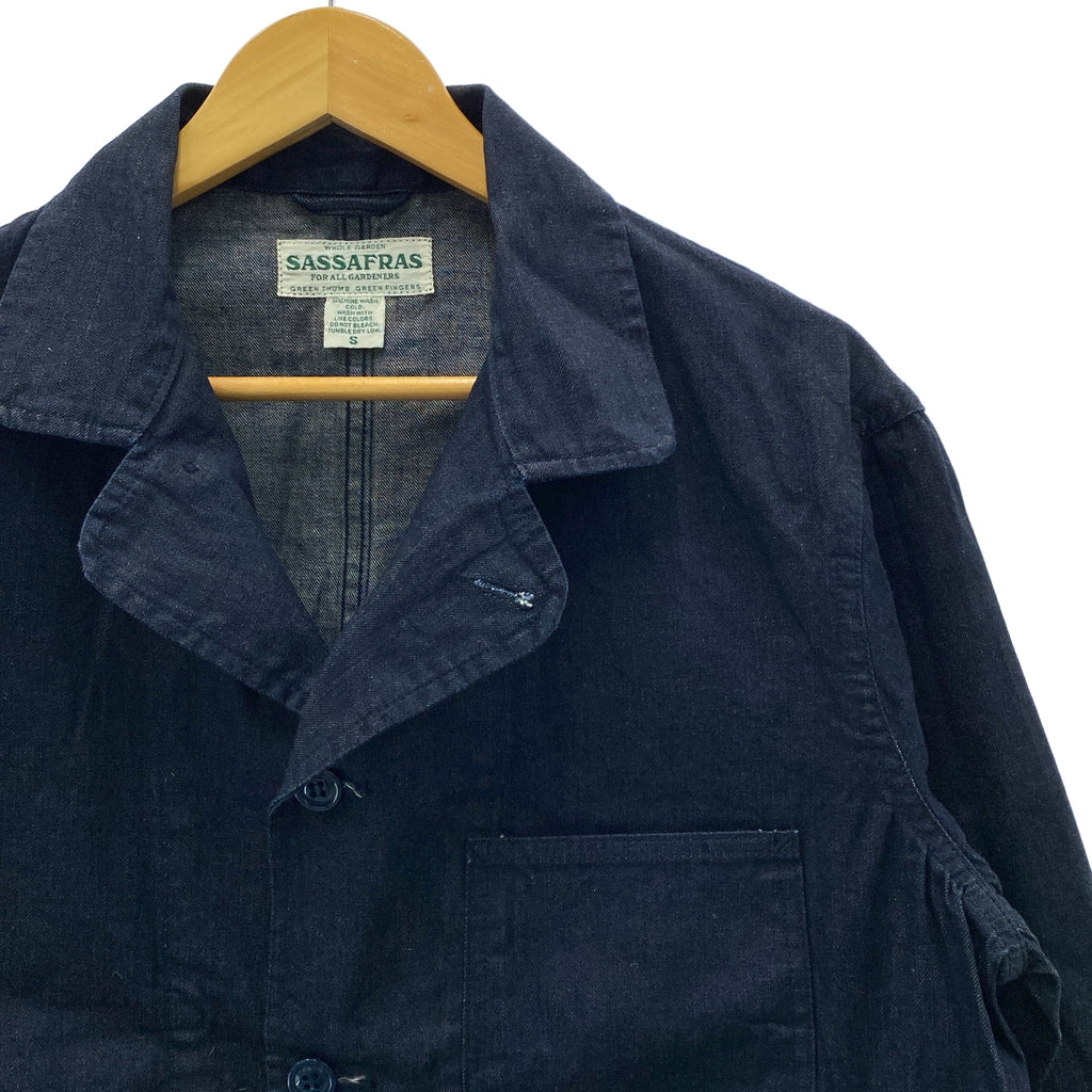 SASSAFRAS / 사사후라스 | Sprayer Jacket 12oz Denim 데님 스플레이 재킷 | S | 남성