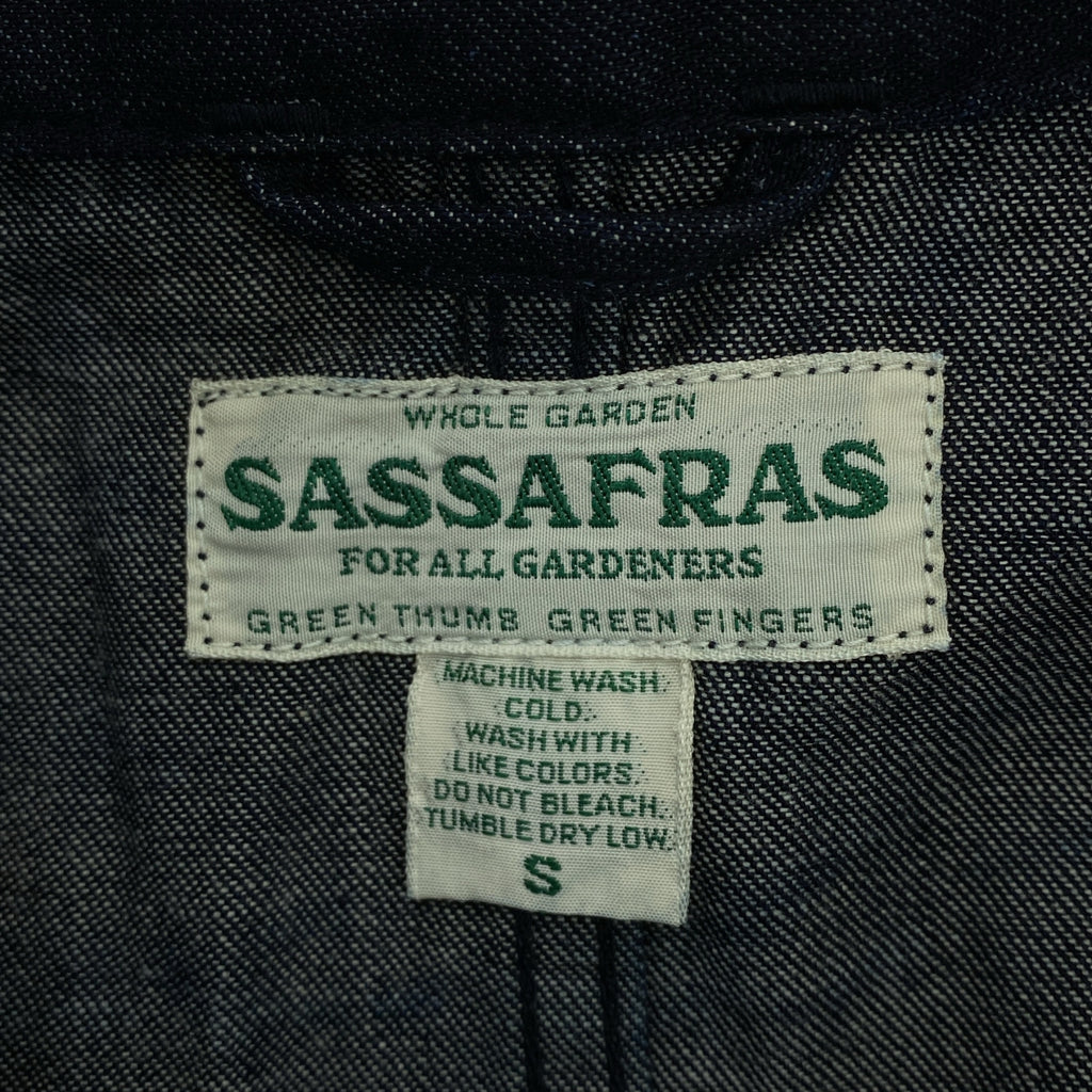 SASSAFRAS / 사사후라스 | Sprayer Jacket 12oz Denim 데님 스플레이 재킷 | S | 남성