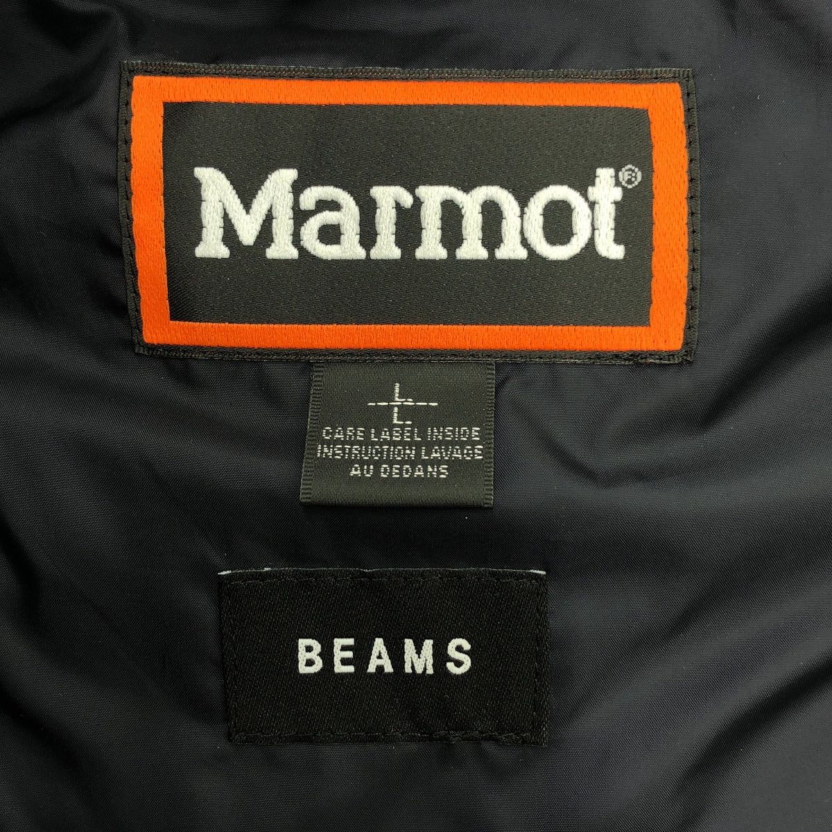 MARMOT / 마모트 | Beams 별주 GORE-TEX Down Parka 고어 텍스 다운 파커 | L | 블루 | 남성
