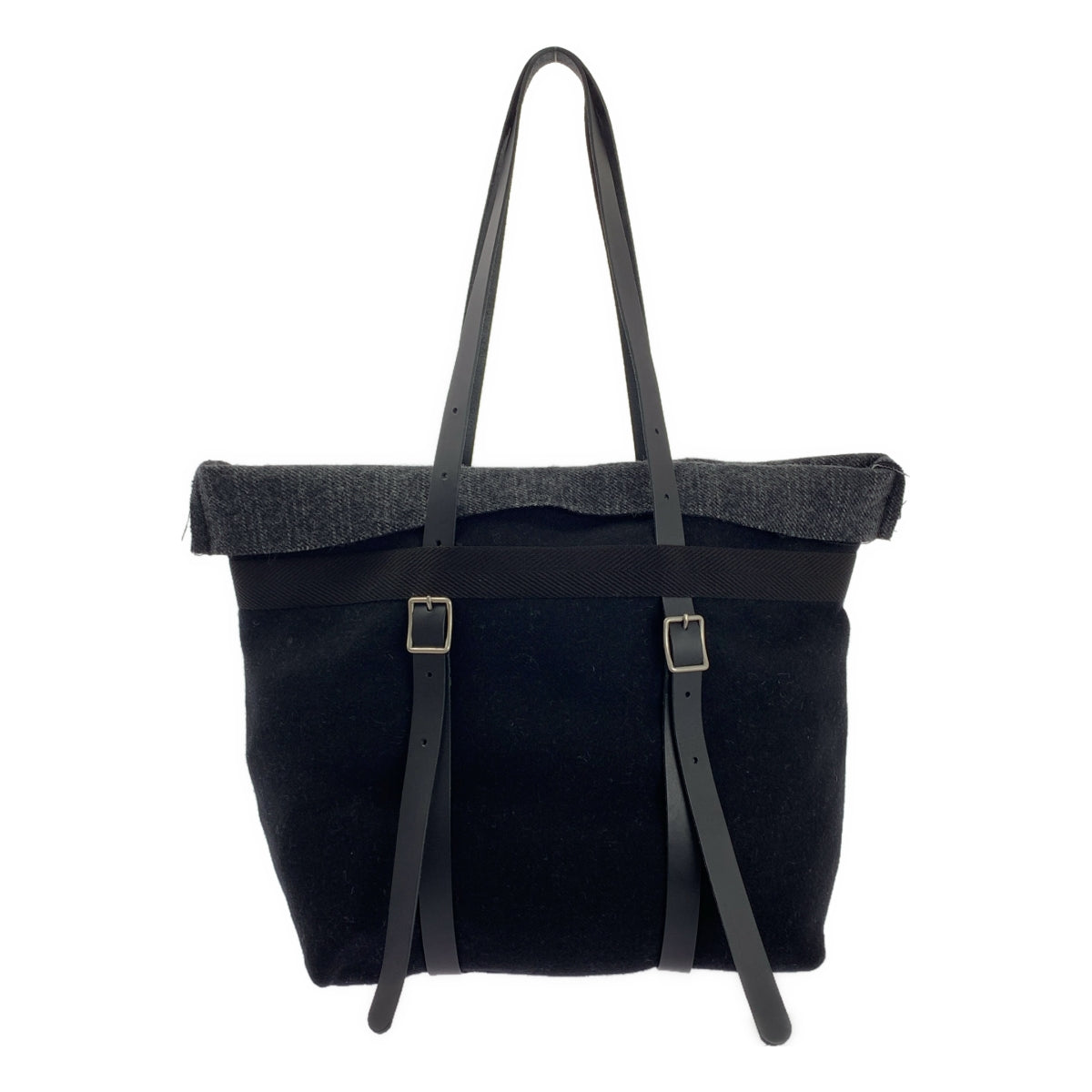 The Viridi-Anne / 자빌리디언 | 울 가죽 핸들 토트 백 |