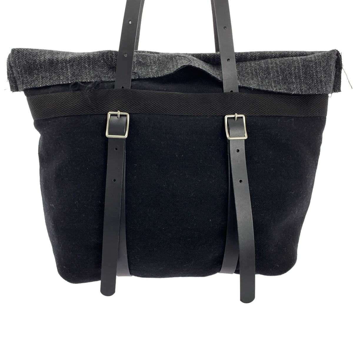 The Viridi-Anne / 자빌리디언 | 울 가죽 핸들 토트 백 |