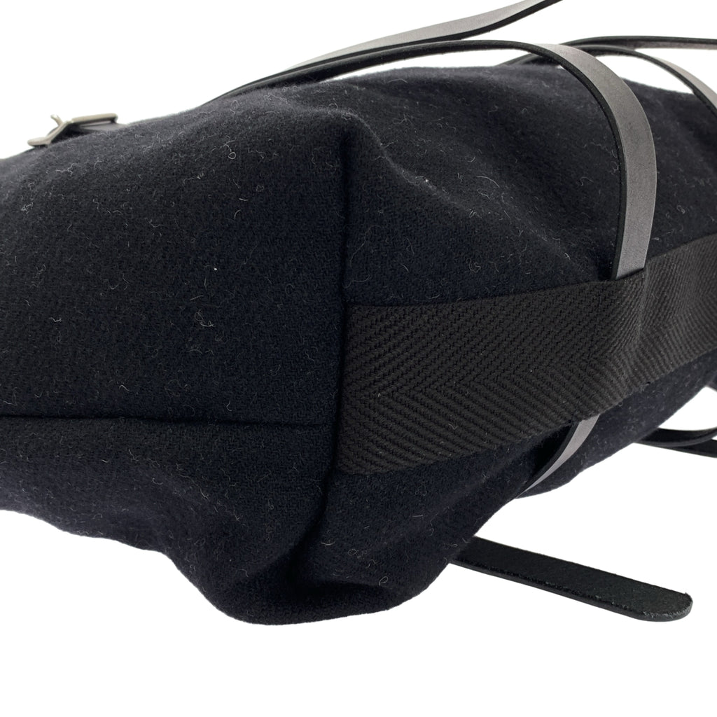 The Viridi-Anne / ザヴィリジアン | ウール レザーハンドル トートバッグ |