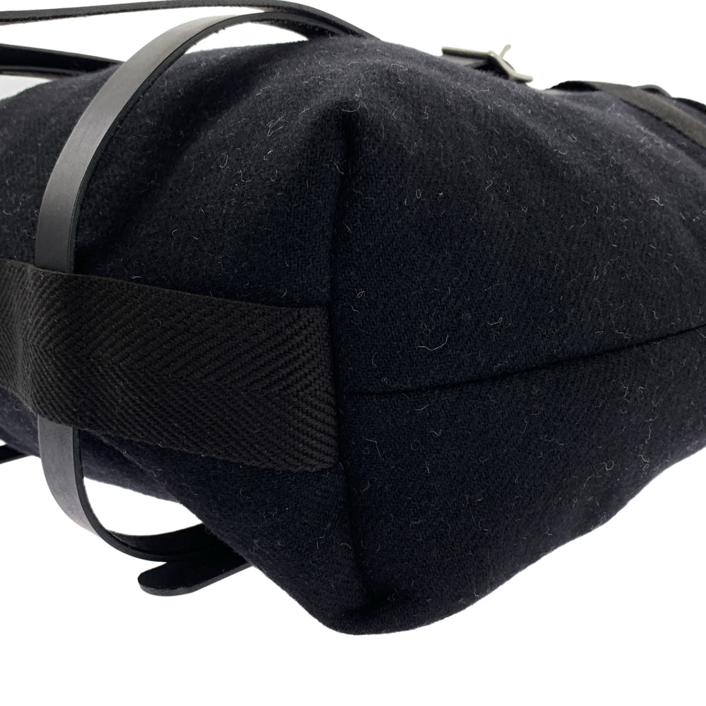 The Viridi-Anne / ザヴィリジアン | ウール レザーハンドル トートバッグ |