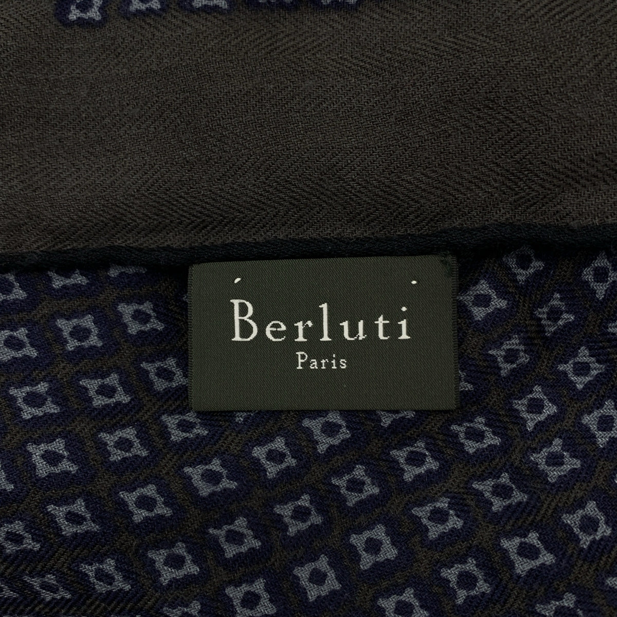BERLUTI / 벨루티 | 캐시미어 실크 총 무늬 스톨 |