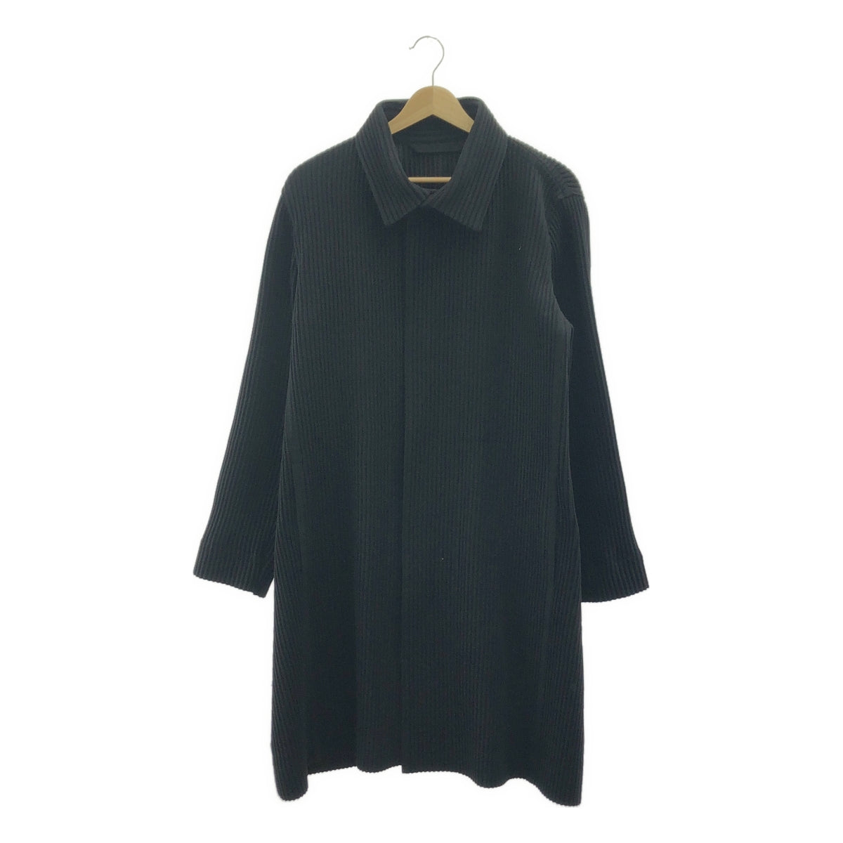 HOMME PLISSE ISSEY MIYAKE | 2016 秋冬 | 褶飾風衣 | 2 碼 | 黑色 | 男款