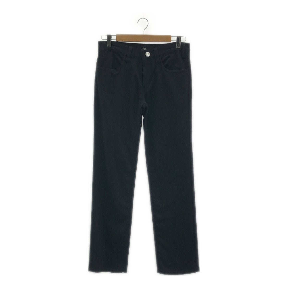 tricot COMME des GARCONS / トリココムデギャルソン | 2008AW | ウール スラックスパンツ | S | ブラック | レディース