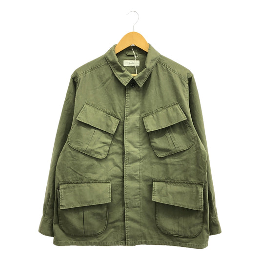 【美品】  marka / マーカ | 2025SS | JUNGLE FATIGUE JACKET ジャングル ファティーグ ジャケット | 1 | オリーブ | メンズ