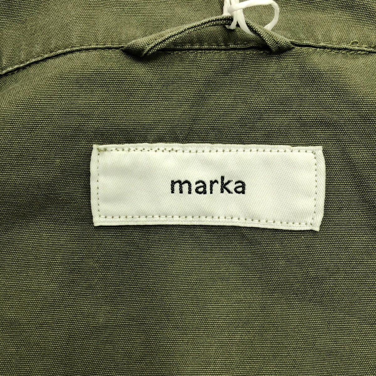 【미품】 marka / 마카 | 2025SS | JUNGLE FATIGUE JACKET 정글 파티그 재킷 | 1 | 올리브 | 남성