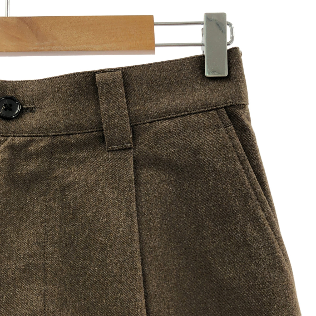 MARGARET HOWELL / マーガレットハウエル | 2021AW | タック スラックス パンツ | S | メンズ