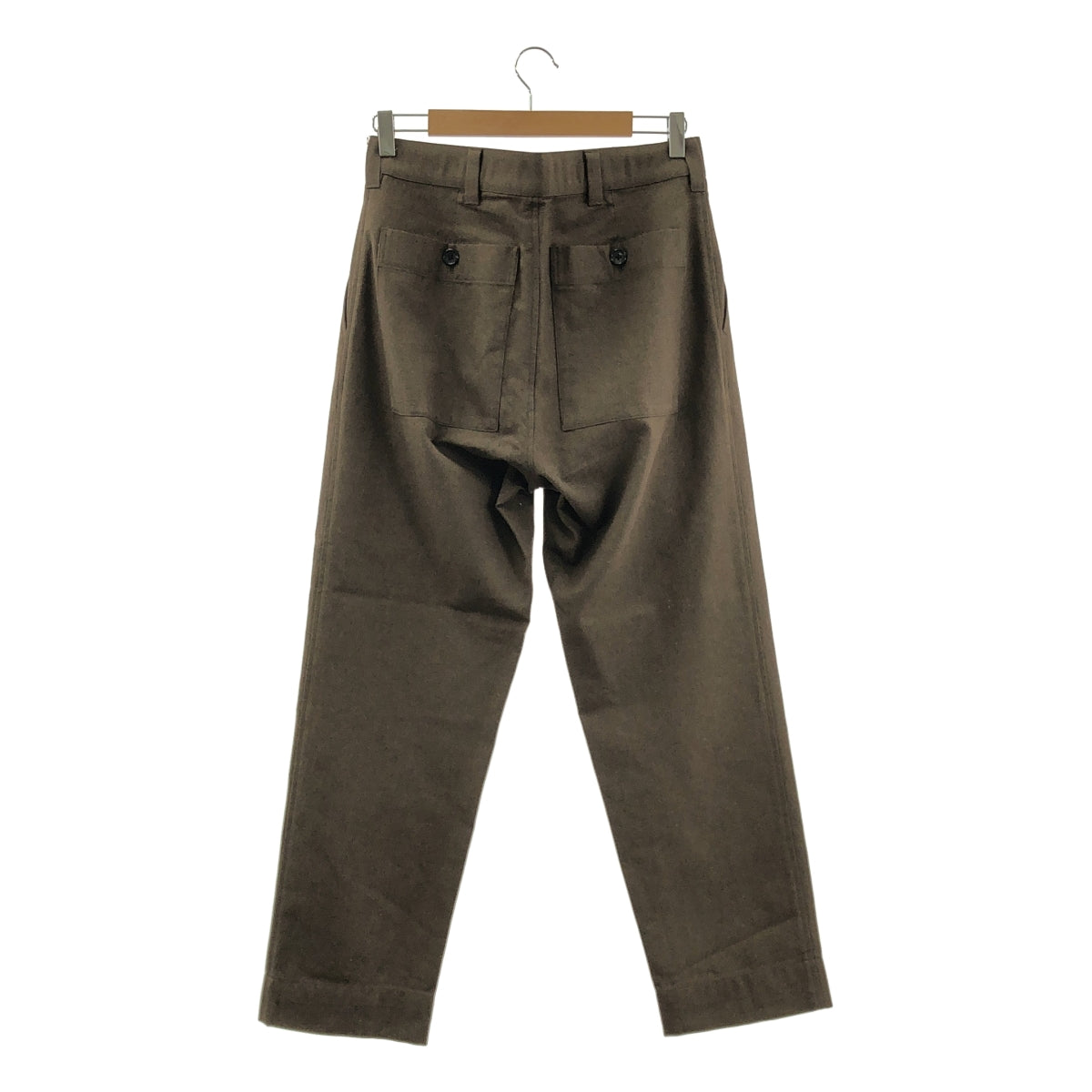 MARGARET HOWELL / マーガレットハウエル | 2021AW | タック スラックス パンツ | S | メンズ