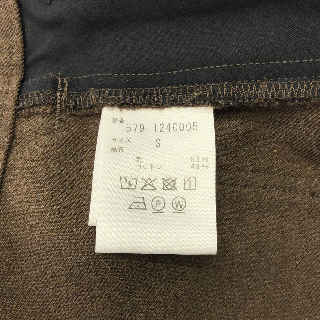 MARGARET HOWELL / マーガレットハウエル | 2021AW | タック スラックス パンツ | S | メンズ