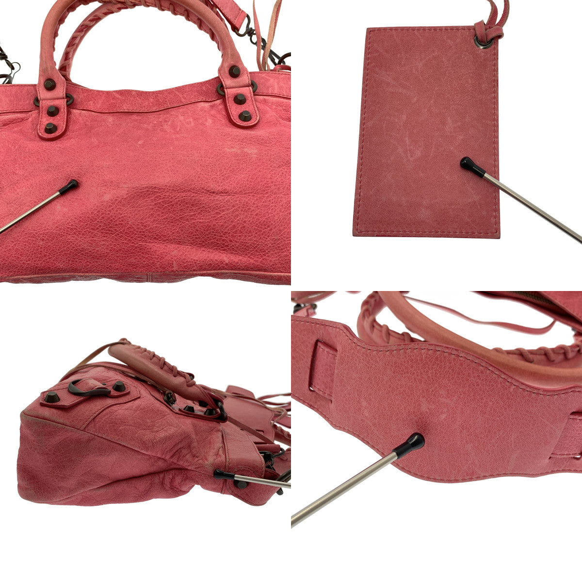 BALENCIAGA / 발렌시아가 | The First City Bag 시티 / 2way 가죽 숄더백 103208 |