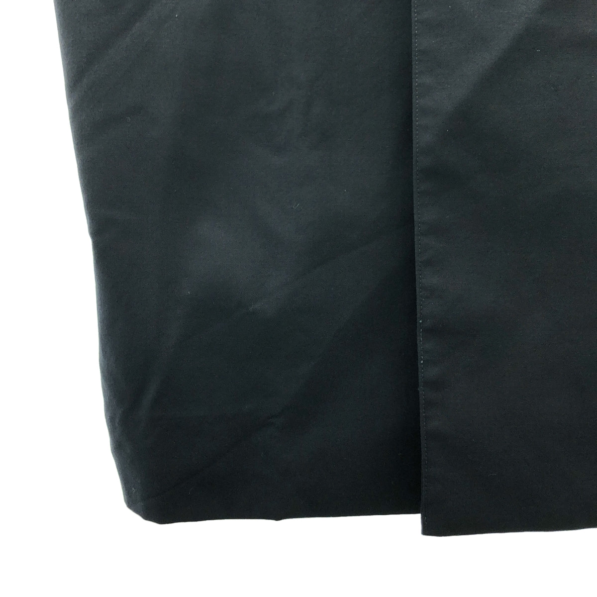 【美品】  HYKE / ハイク | ウール ロング トレンチ コート | 1 | ネイビー | レディース