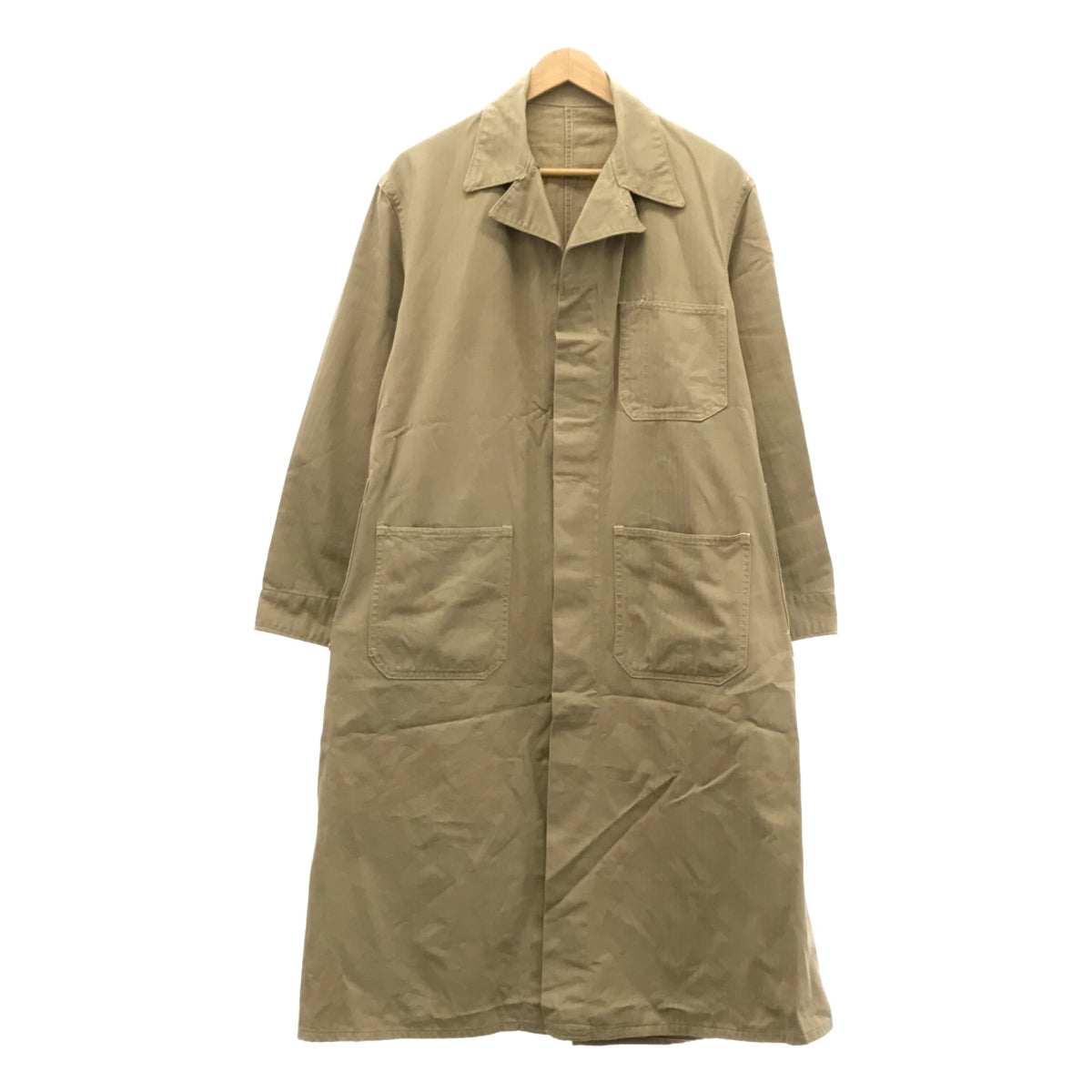 VINTAGE / Vintage clothing | Herringbone twill work engineer shop coat |