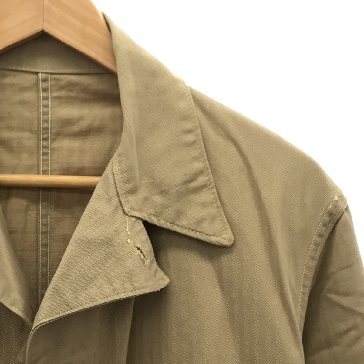 VINTAGE / Vintage clothing | Herringbone twill work engineer shop coat |