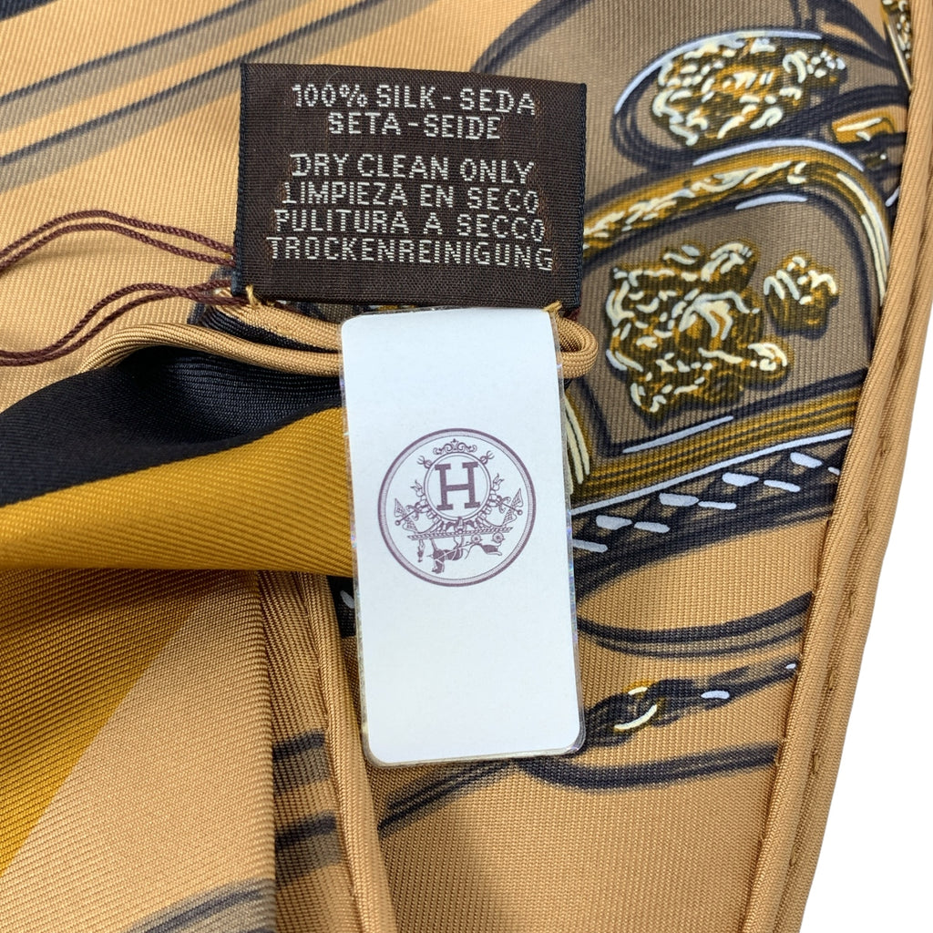 HERMES / エルメス | BRIDES de GALA トライアングルジェアン シルク スカーフ ストール / H572037S |