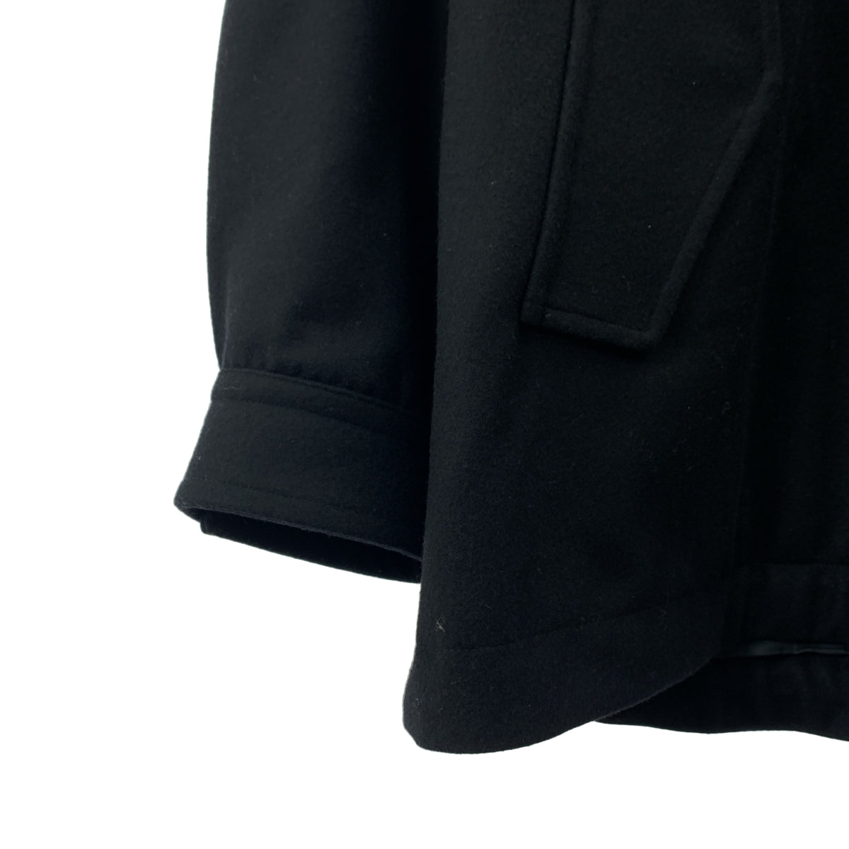 stein Melton Zip Half Coat　ブラック　S stein Melton Zip Half Coat ブラック S ssstein / Melton Zip Half