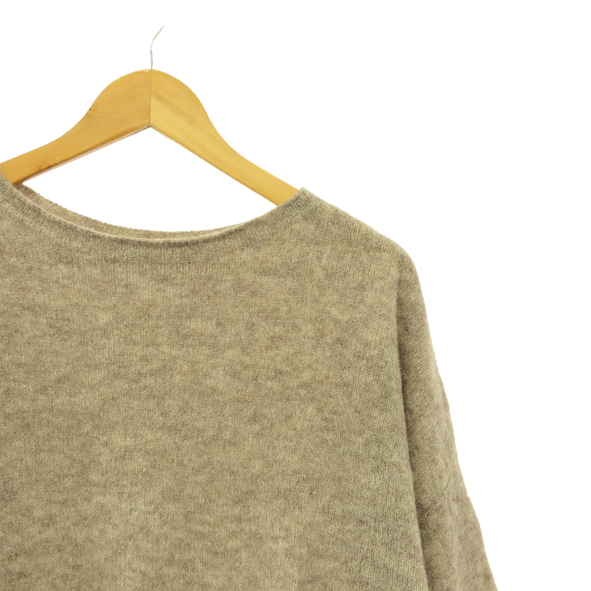 框架 | 2022秋冬 |嬰兒羊駝 Nuance 套頭衫 | F |淺棕色 |女性的