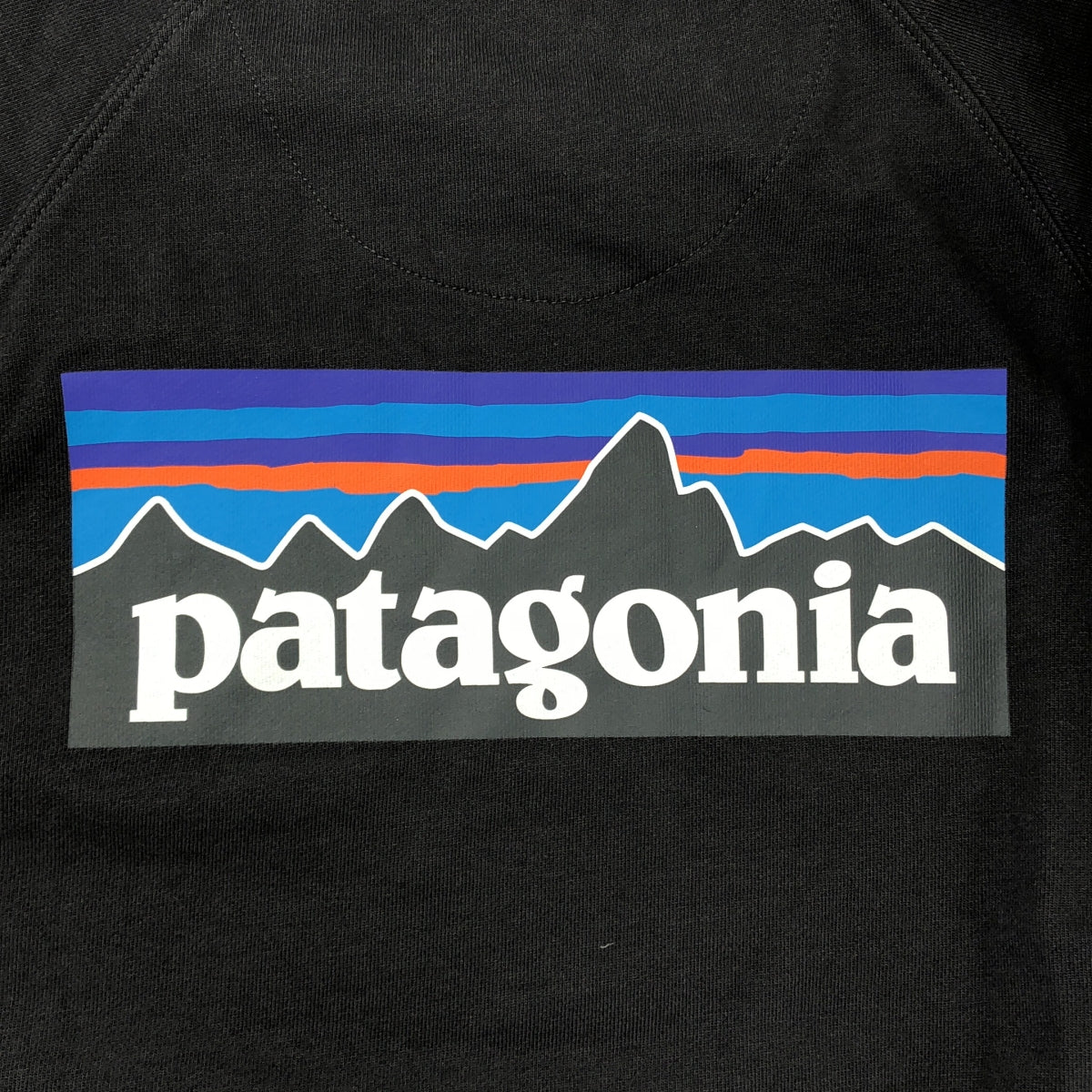 Patagonia / 파타고니아 | 코튼 로고 프린트 스웨트 | M | 차콜 | 남성