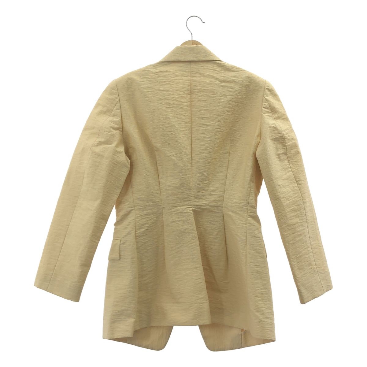 ISSEY MIYAKE / イッセイミヤケ | 混紡 テーラードジャケット | L | ベージュ | レディース