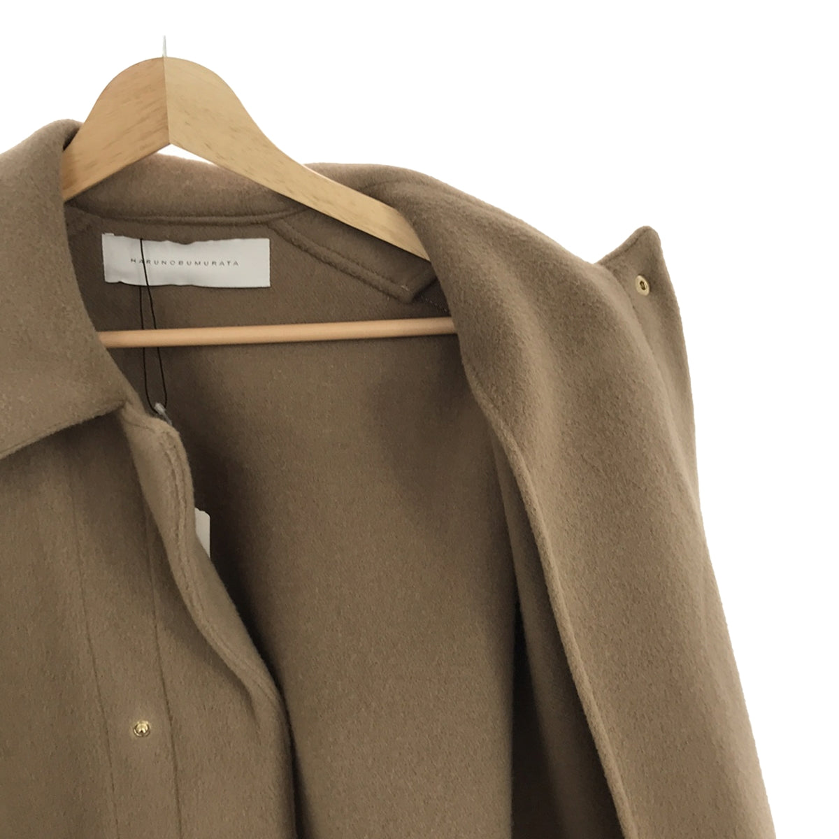 【新品】  HARUNOBUMURATA / ハルノブムラタ | DACEY コート | 38 | ベージュ | レディース