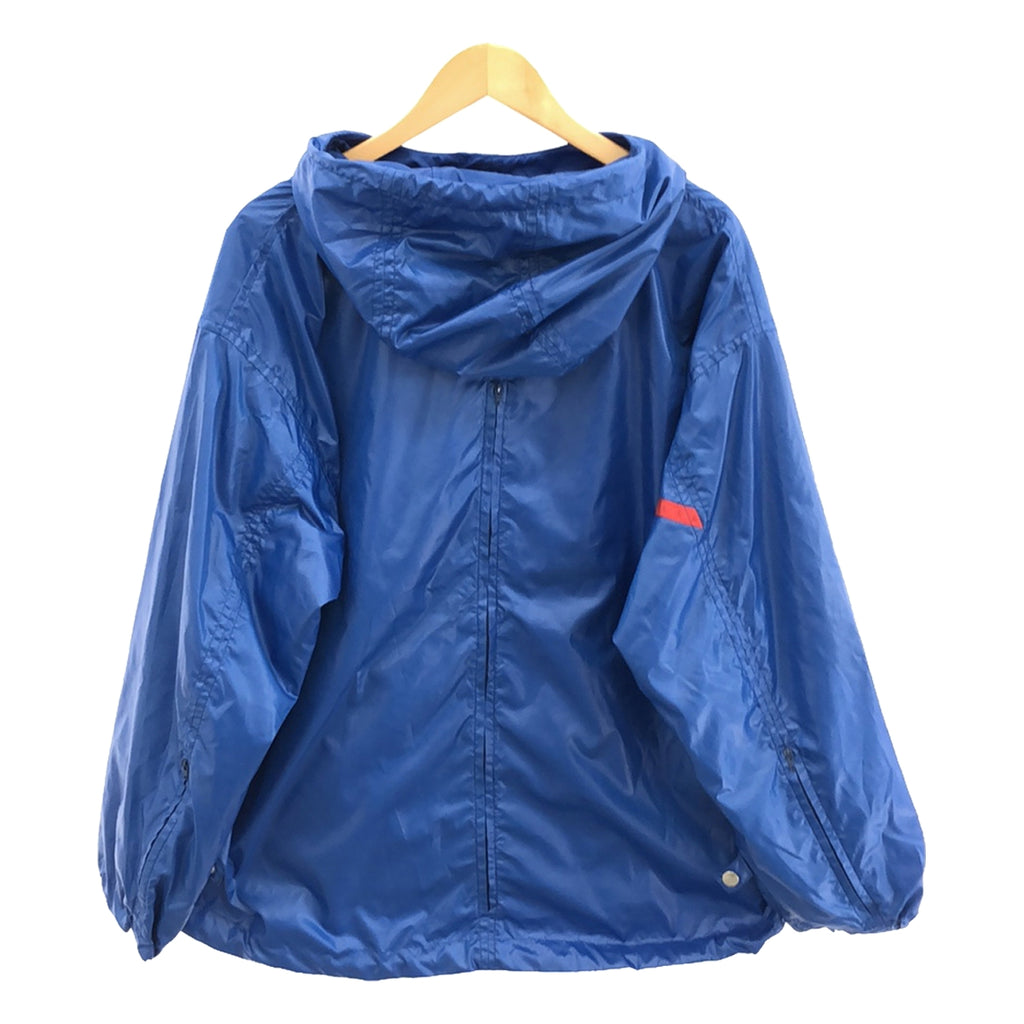 【新品】  PHINGERIN / フィンガリン | 2024SS | FULL PACK HOODIE ナイロンリップストップ フーデッド トラックジャケット | L | ブルー | メンズ