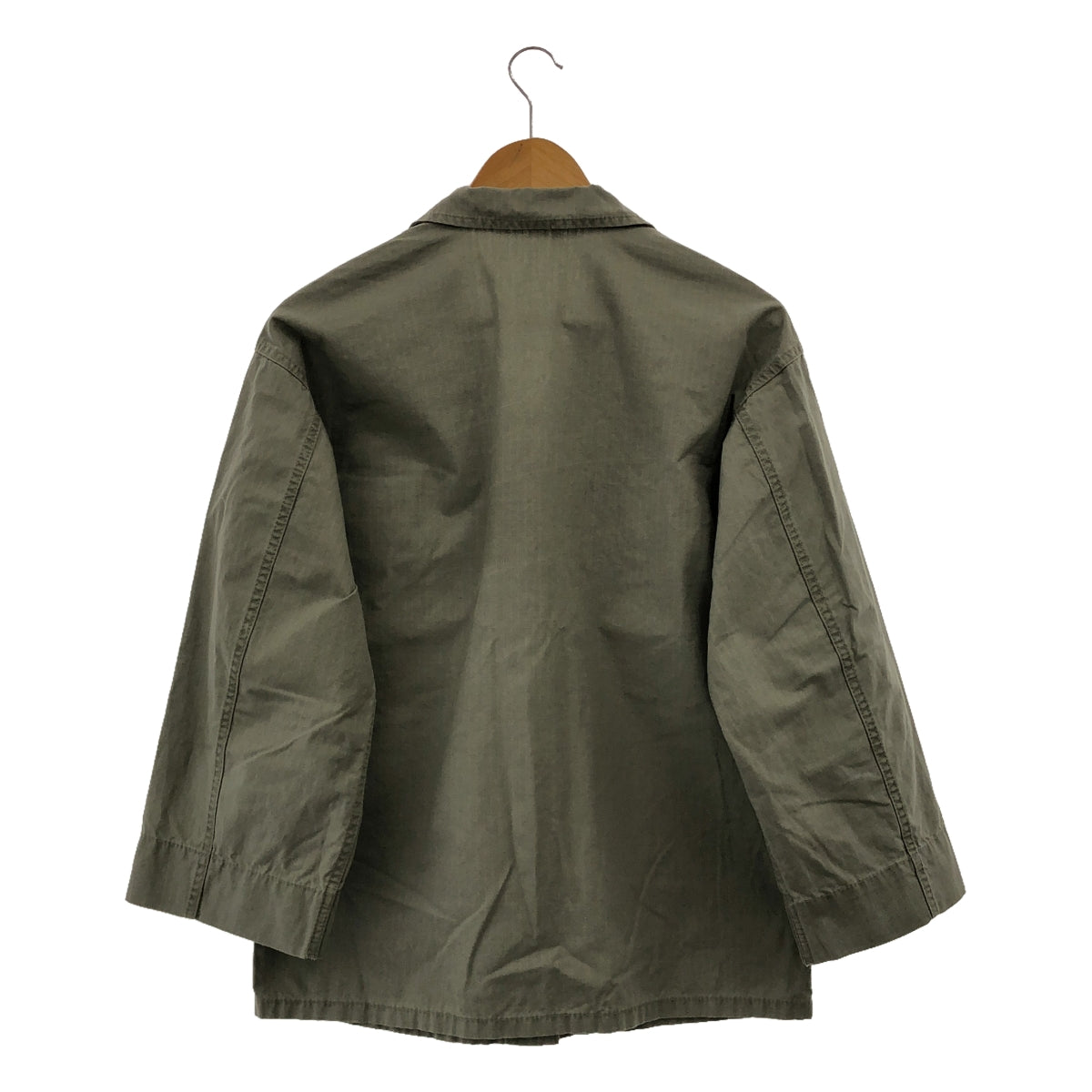 Spick and Span | 2022SS | Ripstop Army Shirt Blouson | Size 36 | Women's