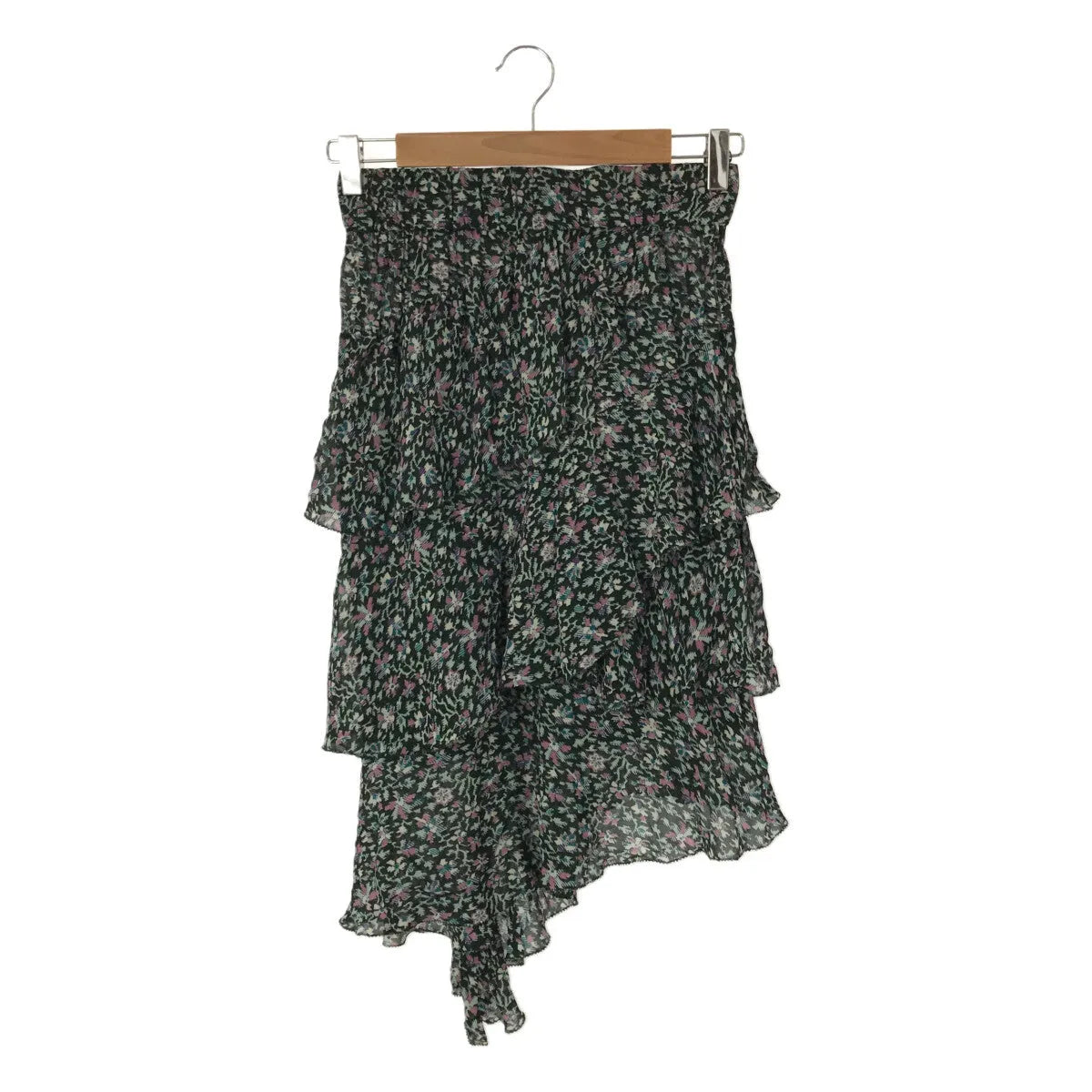 ISABEL MARANT ETOILE | JEEZON 人造絲印花荷葉邊半身裙 | 34 |女性的
