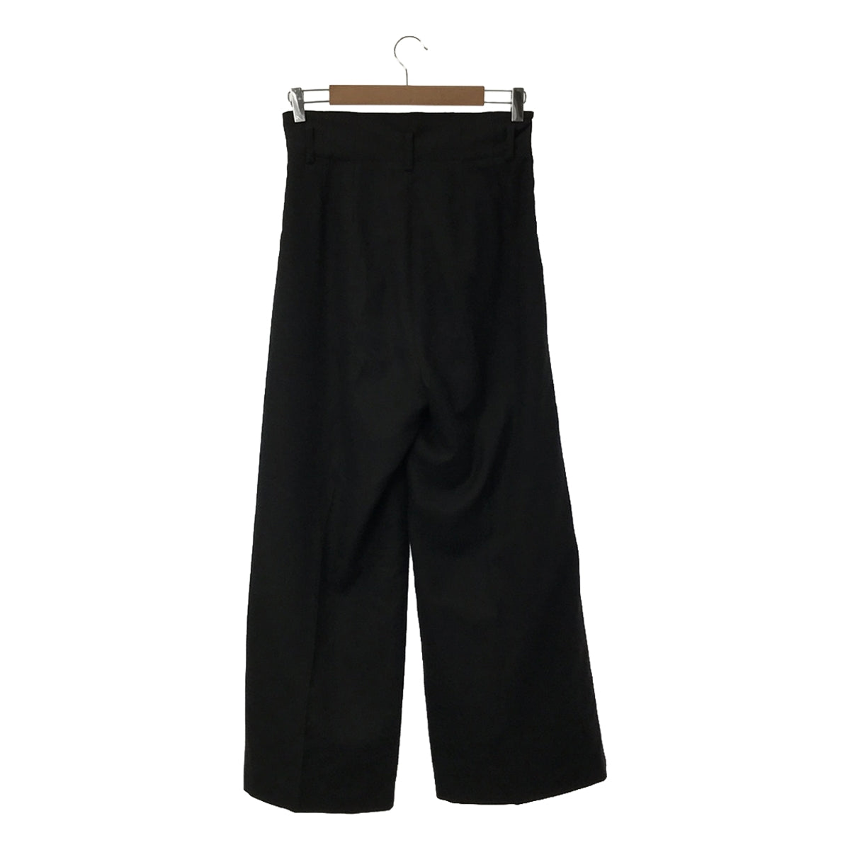 foufou / foufou | wool-like wide pants | 0 | charcoal gray | women's