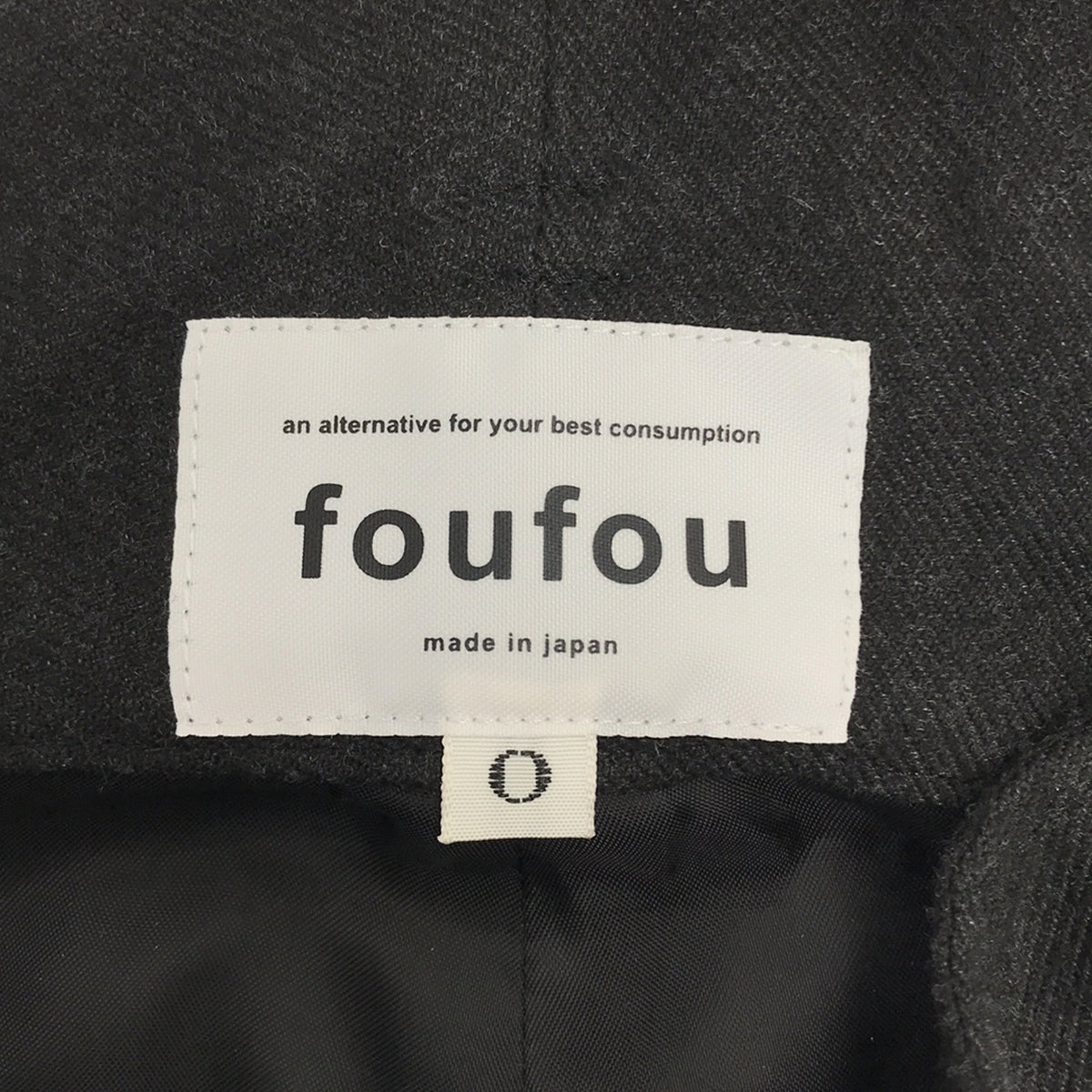 foufou / フーフー | wool-like wide pants ウールライクワイドパンツ | 0 | レディース