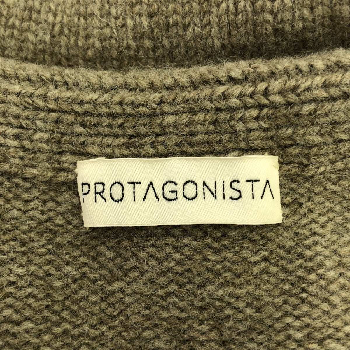 JOURNAL STANDARD L'ESSAGE / ジャーナルスタンダードレサージュ | 2022AW | 【 PROTAGONISTA / プロタゴニスタ 】ウール セーラーカラー ニット セーター | F | ブラウン | レディース