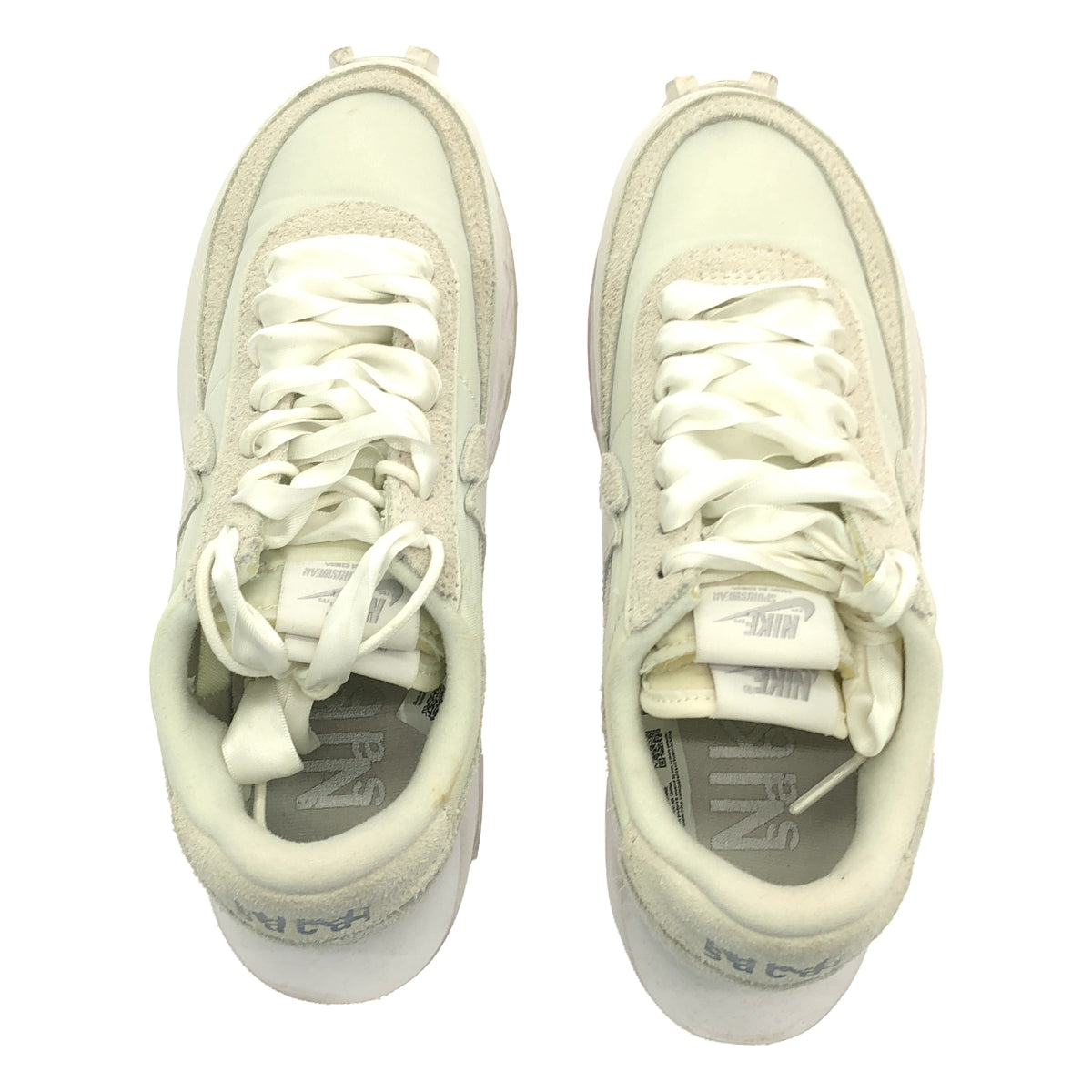 sacai / サカイ | NIKE LDWAFFLE TRIPLE WHITE ナイキ ローカット スニーカー | 23 | レディース