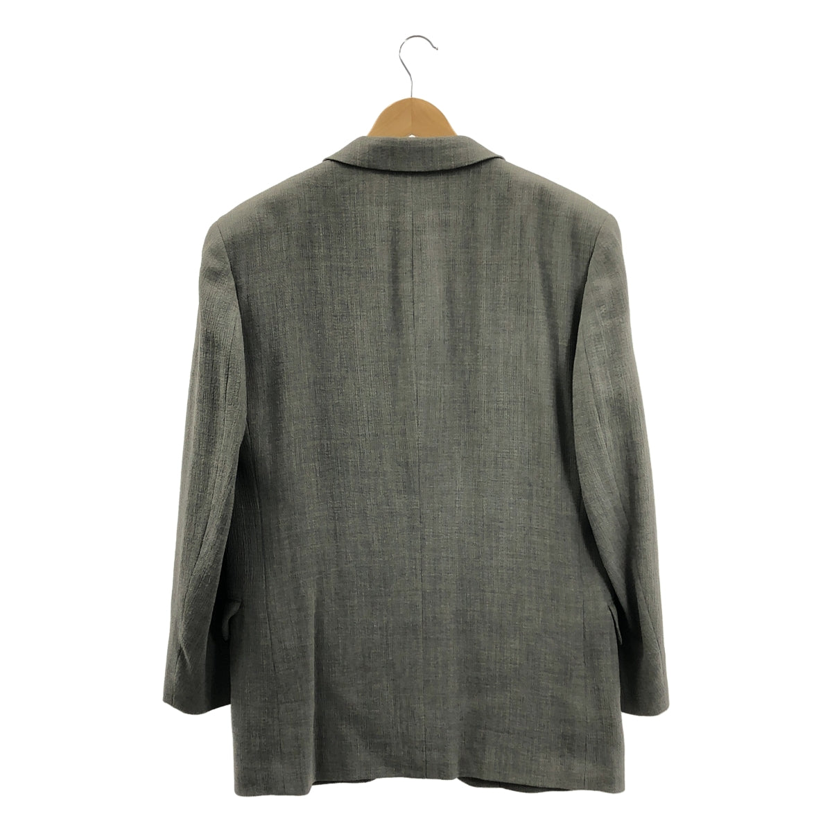 ISSEY MIYAKE MEN / イッセイミヤケメン | 2000AW | セットアップ / ウール レーヨン 楊柳 3B テーラードジャケット / 2タック スラックス | 1 | メンズ