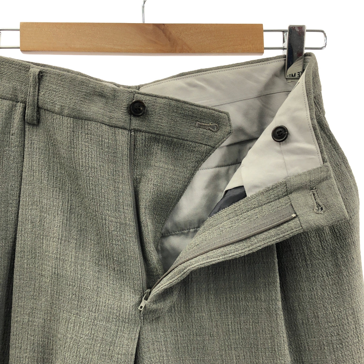 ISSEY MIYAKE MEN / イッセイミヤケメン | 2000AW | セットアップ / ウール レーヨン 楊柳 3B テーラードジャケット / 2タック スラックス | 1 | メンズ