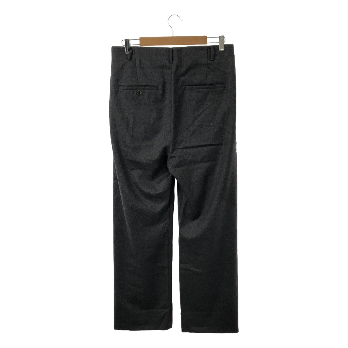 mando / mando | Wool stretch 2-tuck wide slacks | 3 | Men's