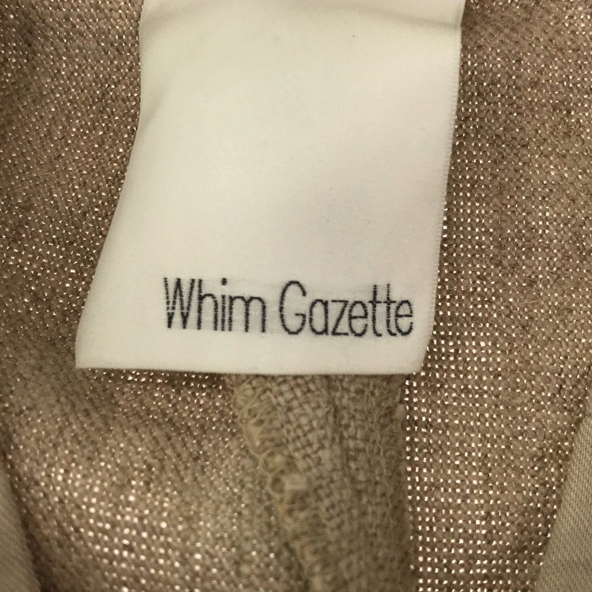 Whim Gazette | Linen Layered Pants | F | Women's